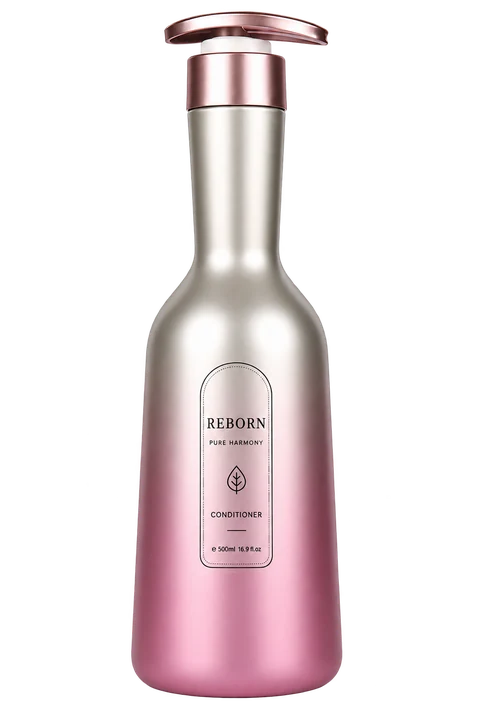 Rose-gold lotion pump bottle for cosmetic packaging