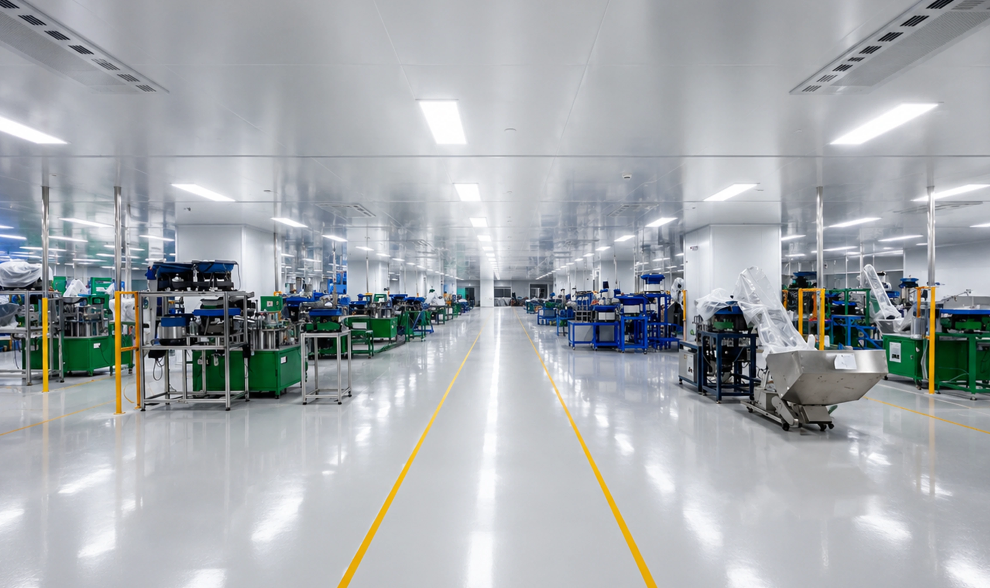 Assembly workshop for cosmetic packaging production